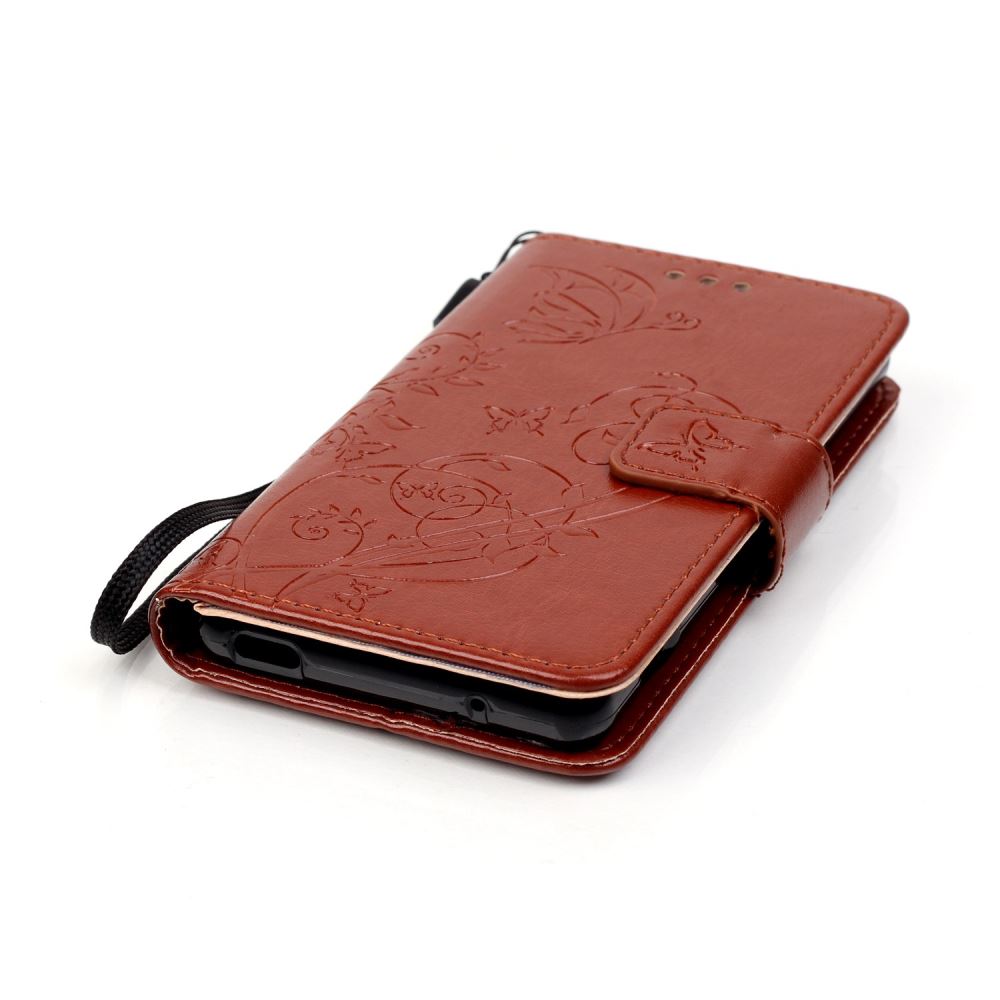 Sony Z3 compact Embossing wallet leather case