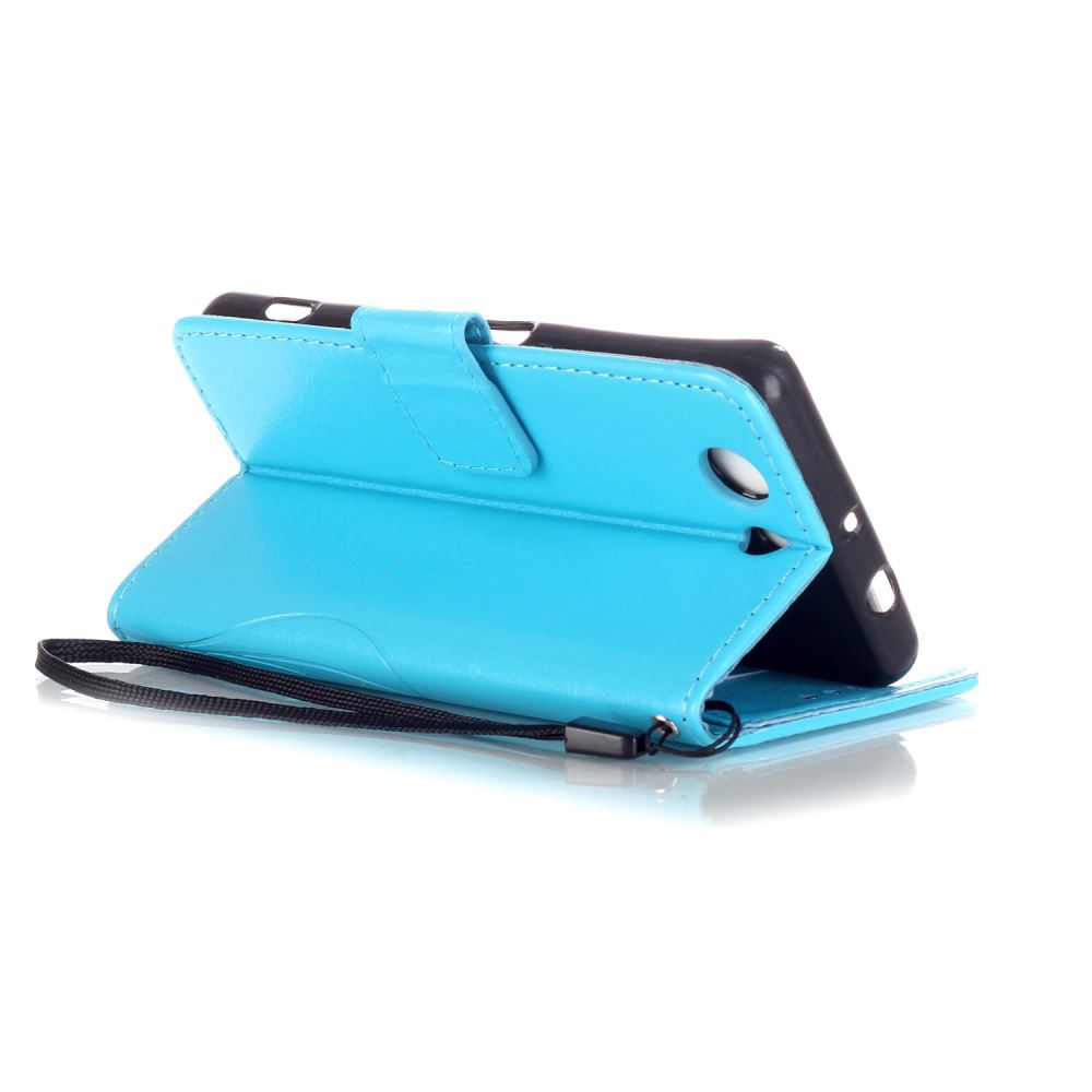 Sony Z3 compact Embossing wallet leather case Sony Z3 compact Embossing wallet leather case