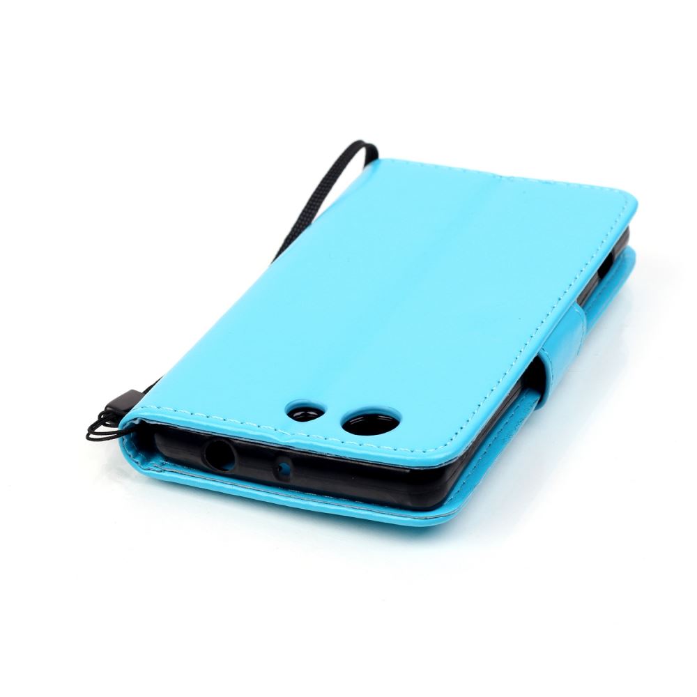 Sony Z3 compact Embossing wallet leather case Sony Z3 compact Embossing wallet leather case