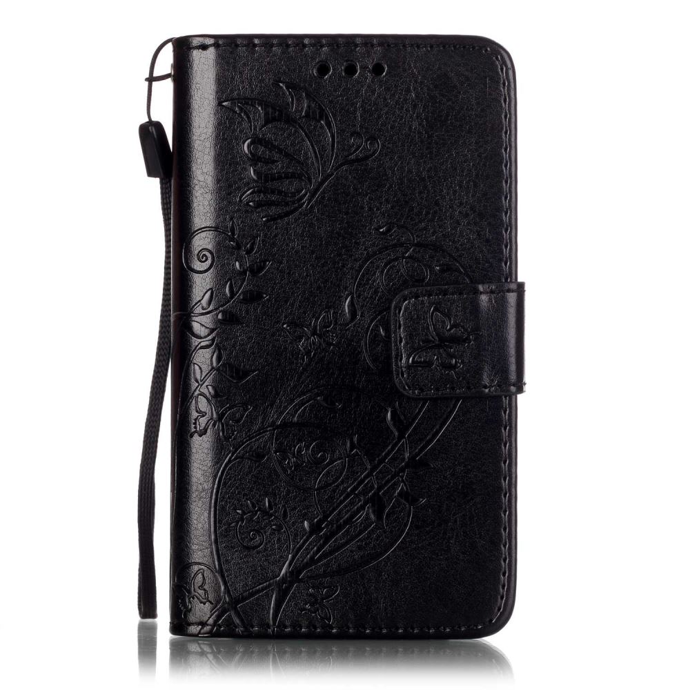 Sony Z3 compact Embossing wallet leather case