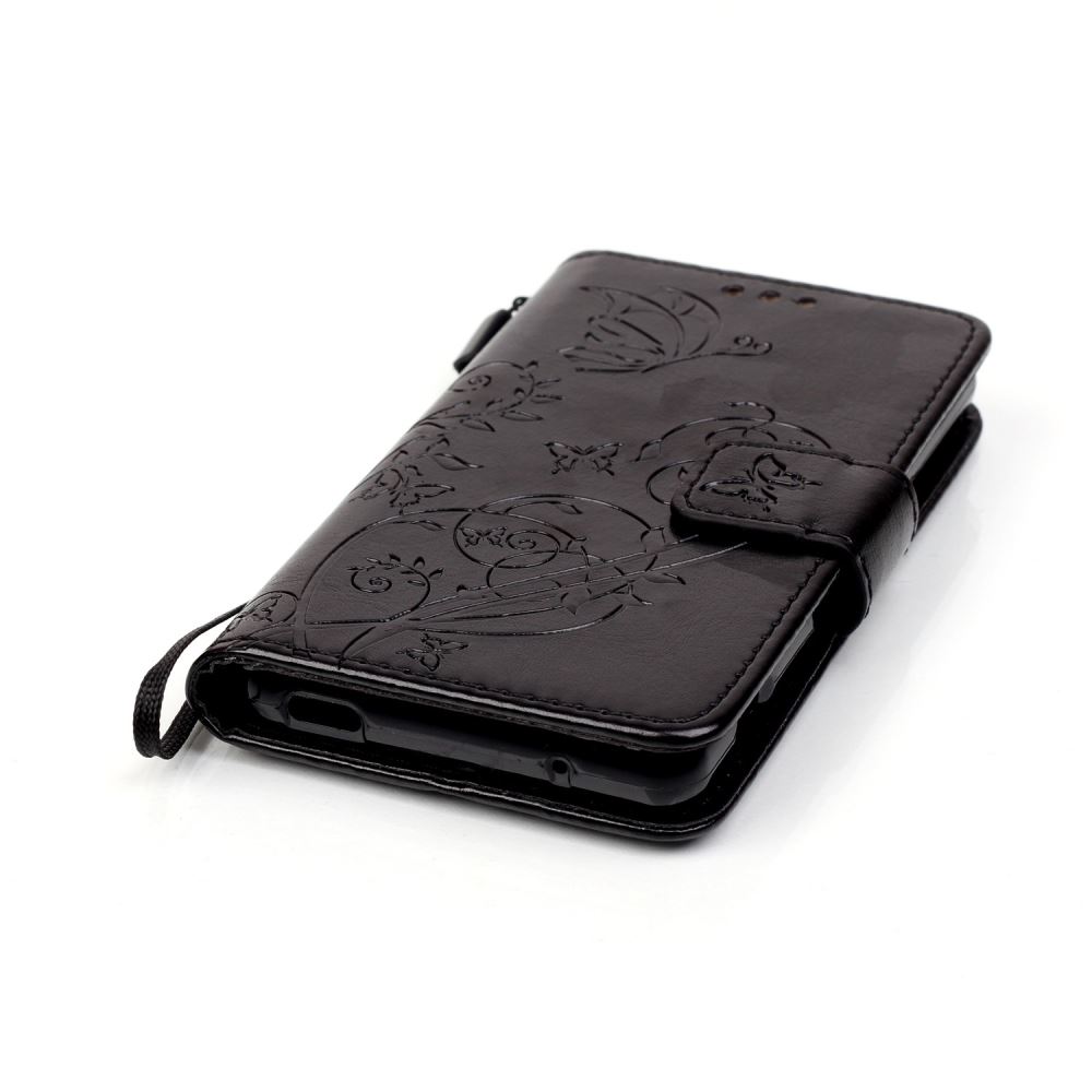 Sony Z3 compact Embossing wallet leather case
