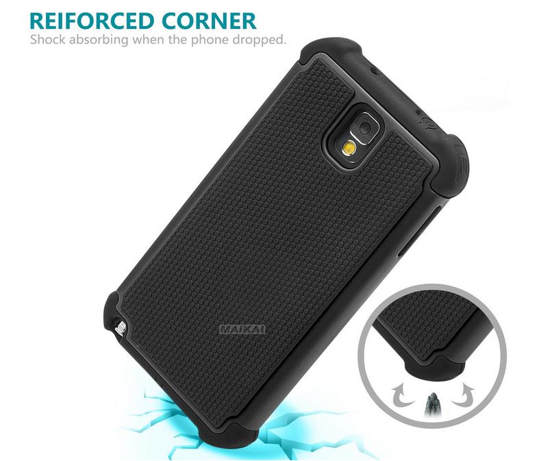 Galaxy Note 3 impact proof heavy duty case