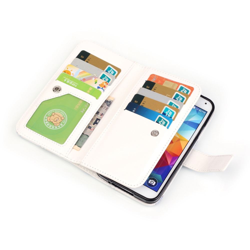Galaxy S5 Multifunction wallet leather case