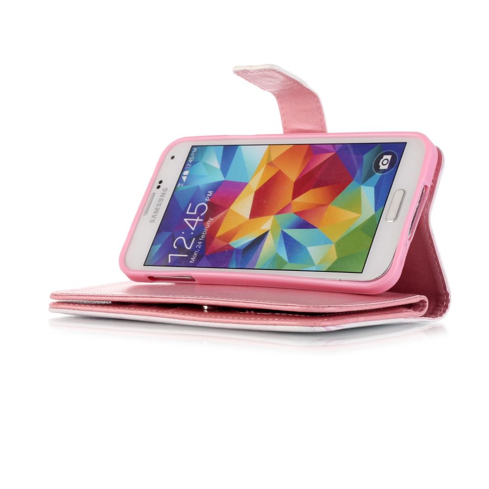 Galaxy S5 Multifunction wallet leather case