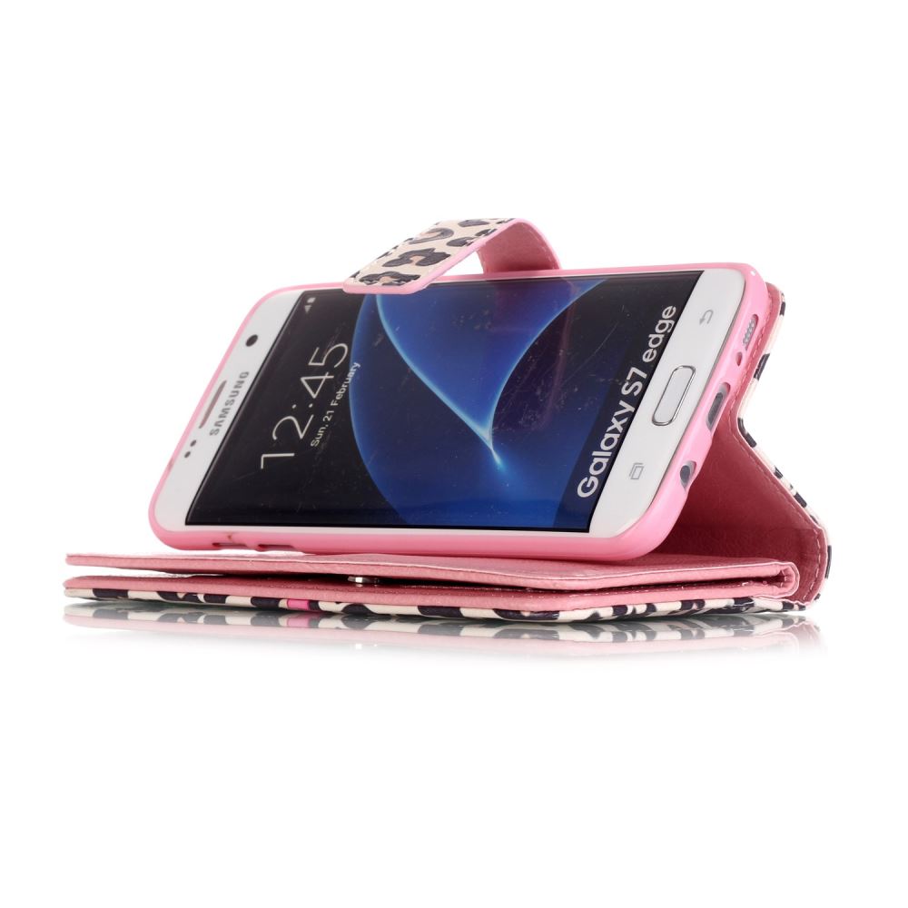 Galaxy S7 EDGE Multifunction wallet leather case