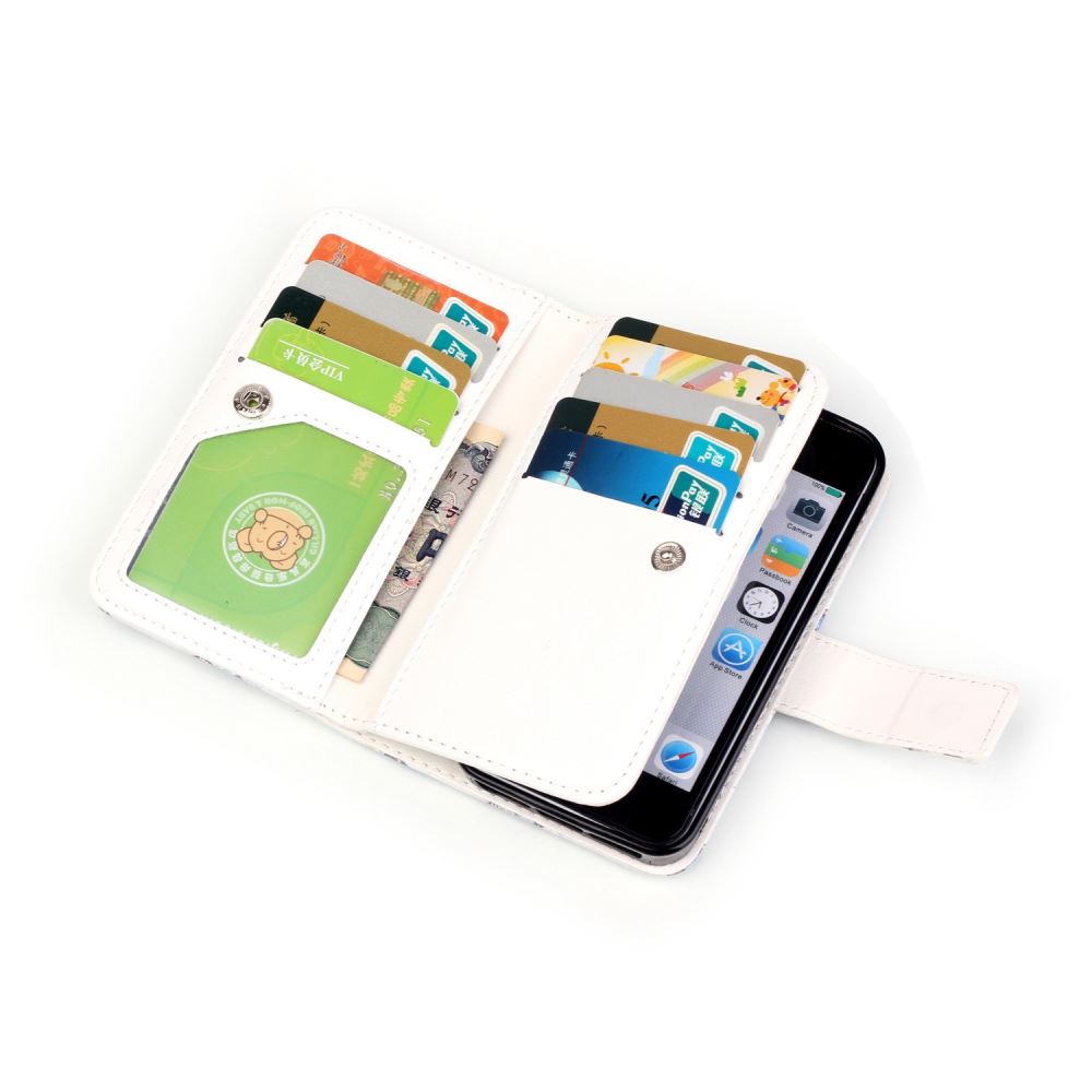 iPhone 5 5s SE Multifunction wallet leather case