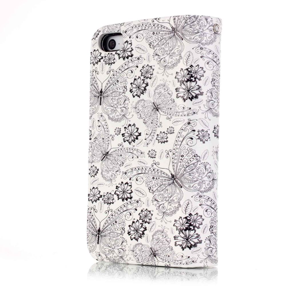 iPhone 5C Multifunction wallet leather case