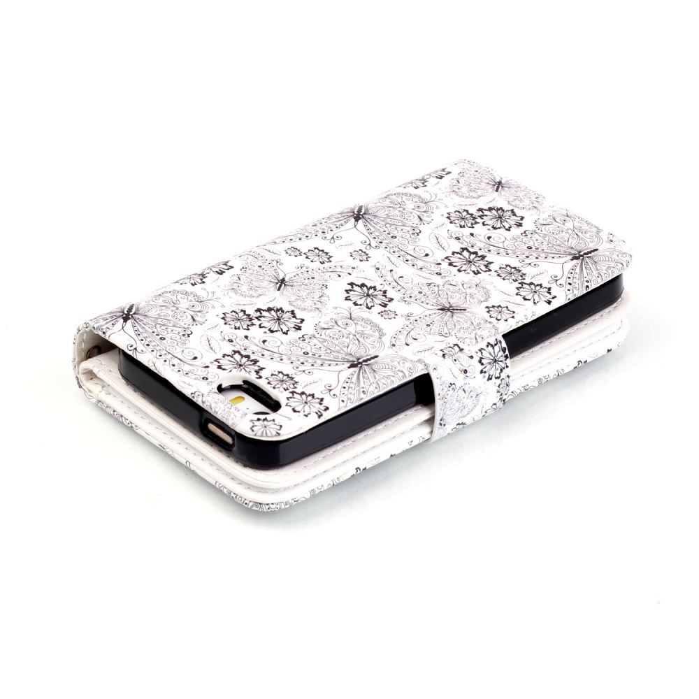iPhone 5C Multifunction wallet leather case
