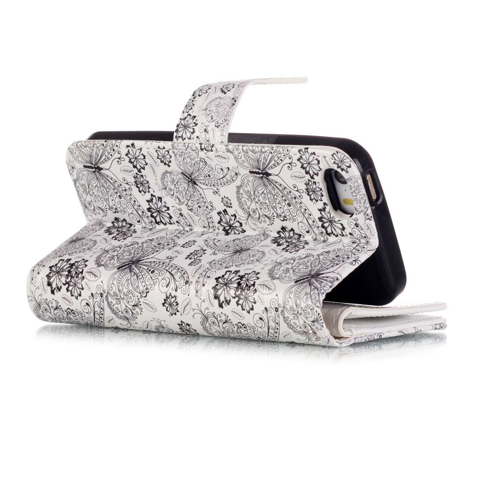 iPhone 5C Multifunction wallet leather case