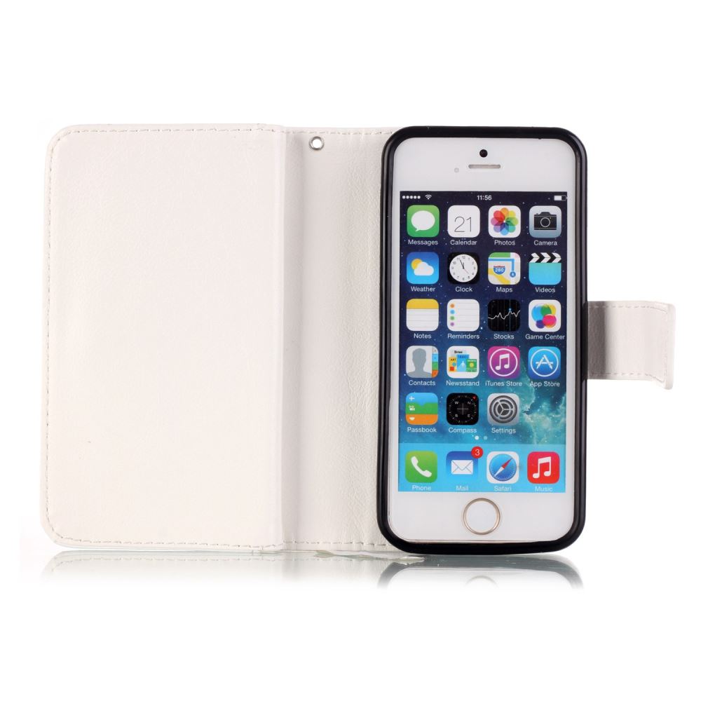 iPhone 5C Multifunction wallet leather case