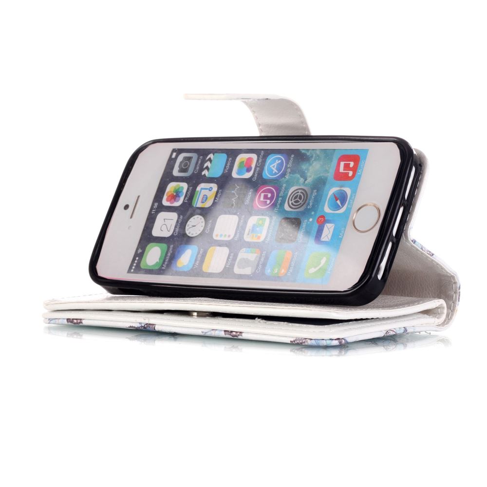 iPhone 5C Multifunction wallet leather case