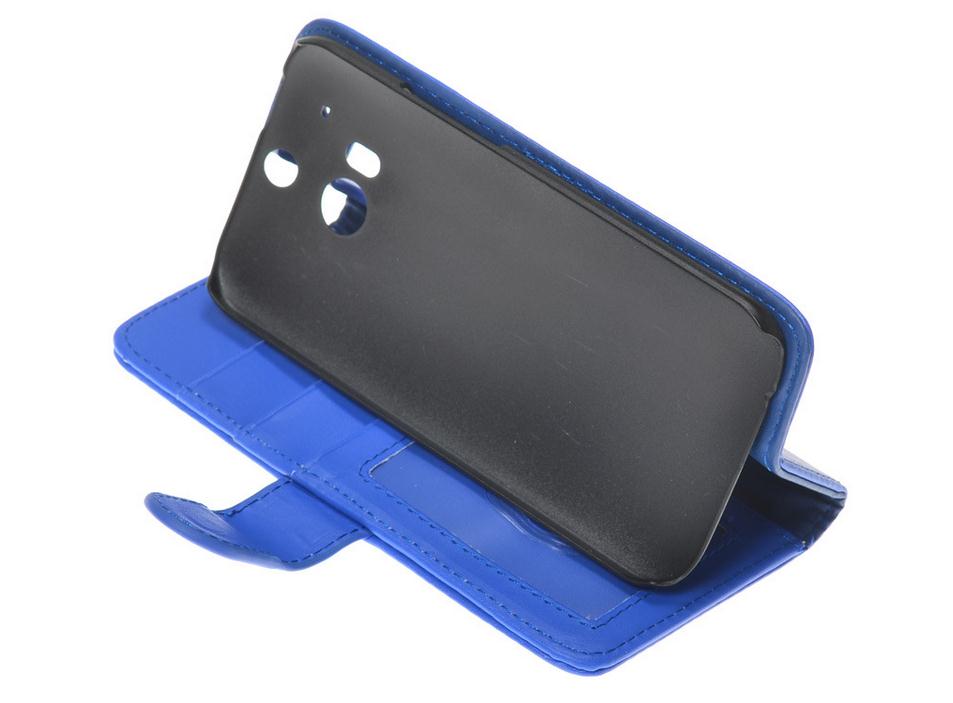 HTC ONE M8 Case ID window wallet leather