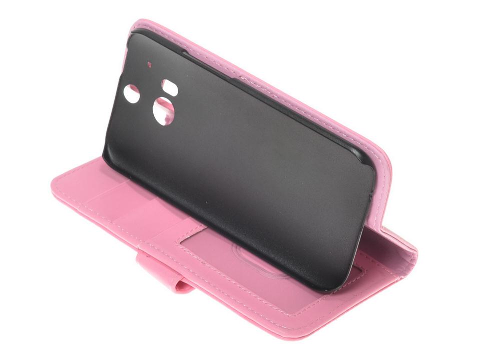 HTC ONE M8 Case ID window wallet leather