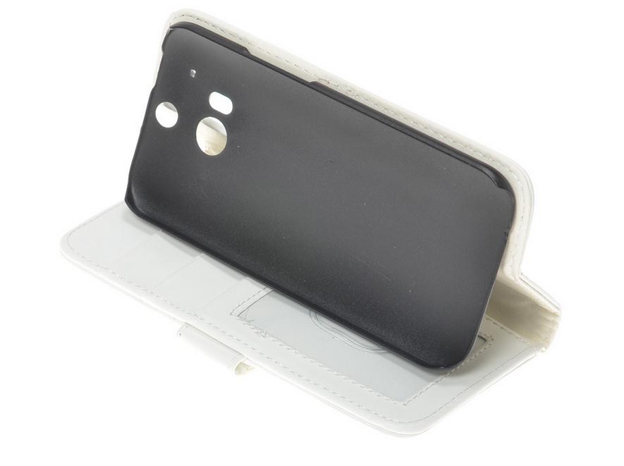 HTC ONE M8 Case ID window wallet leather