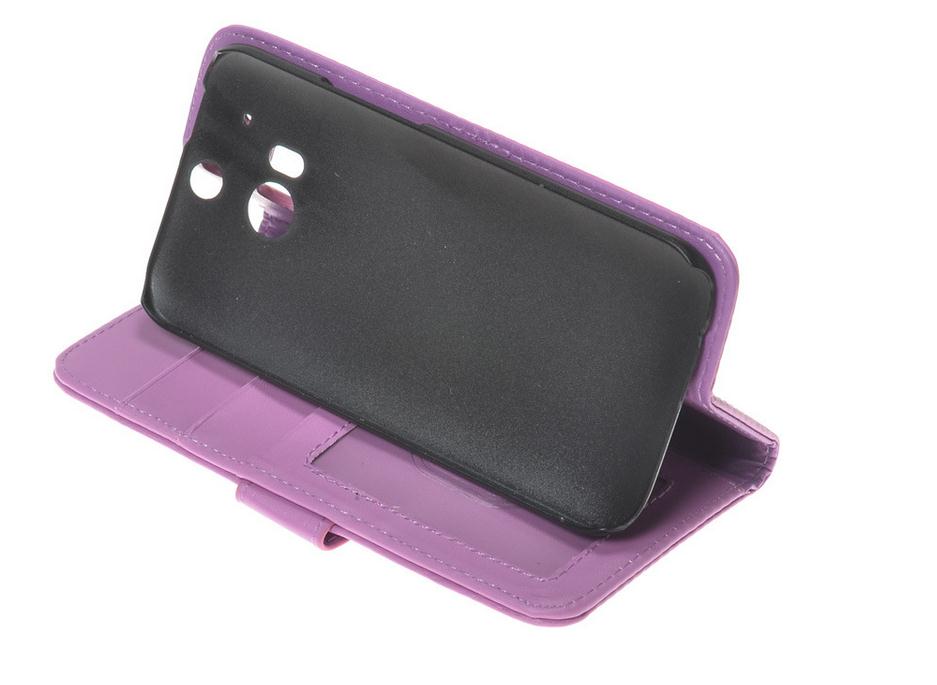 HTC ONE M8 Case ID window wallet leather