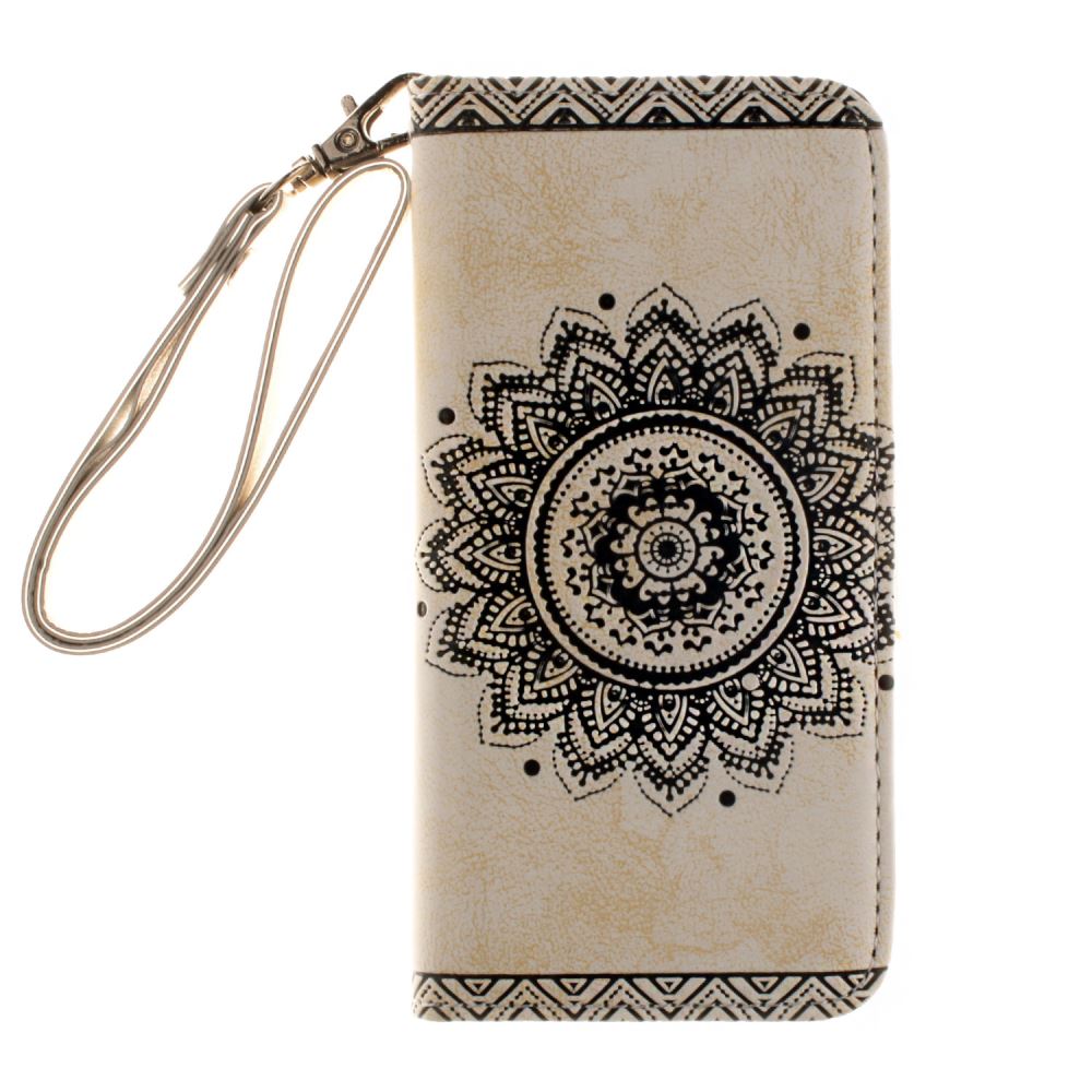 iPhone 5 5s SE printed ID wallet leather case iPhone 5 5s SE printed ID wallet leather case