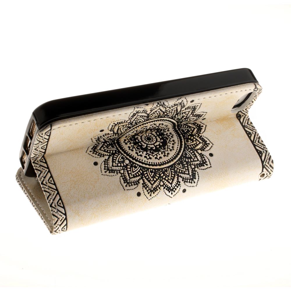 iPhone 5 5s SE printed ID wallet leather case iPhone 5 5s SE printed ID wallet leather case