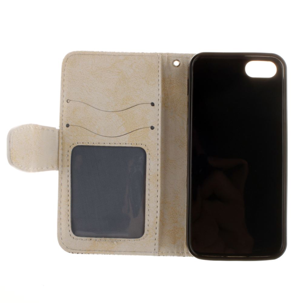 iPhone 5 5s SE printed ID wallet leather case iPhone 5 5s SE printed ID wallet leather case