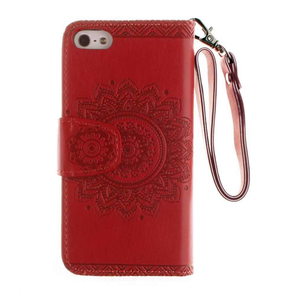 iPhone 5 5s SE printed ID wallet leather case iPhone 5 5s SE printed ID wallet leather case