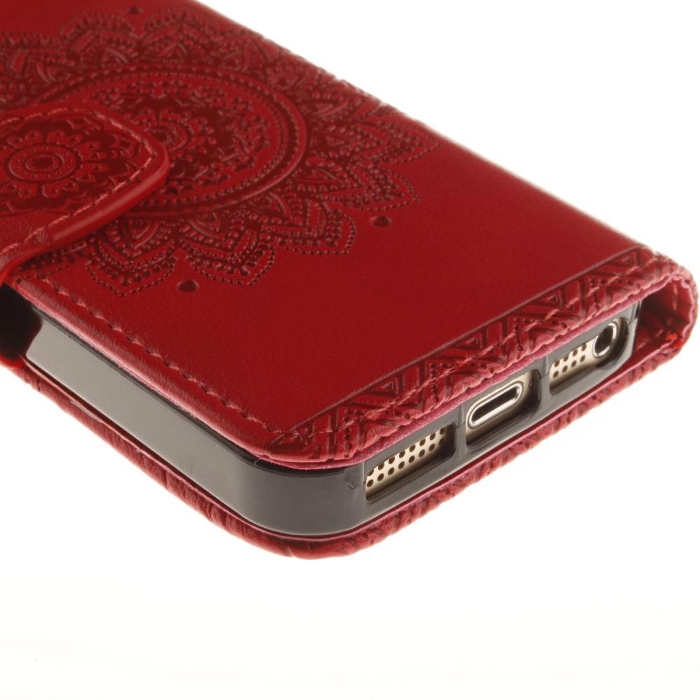 iPhone 5 5s SE printed ID wallet leather case iPhone 5 5s SE printed ID wallet leather case
