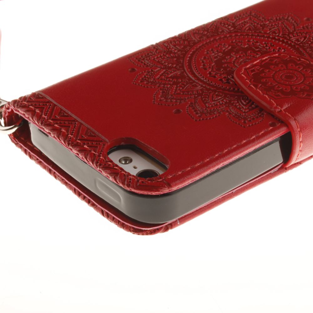 iPhone 5 5s SE printed ID wallet leather case iPhone 5 5s SE printed ID wallet leather case