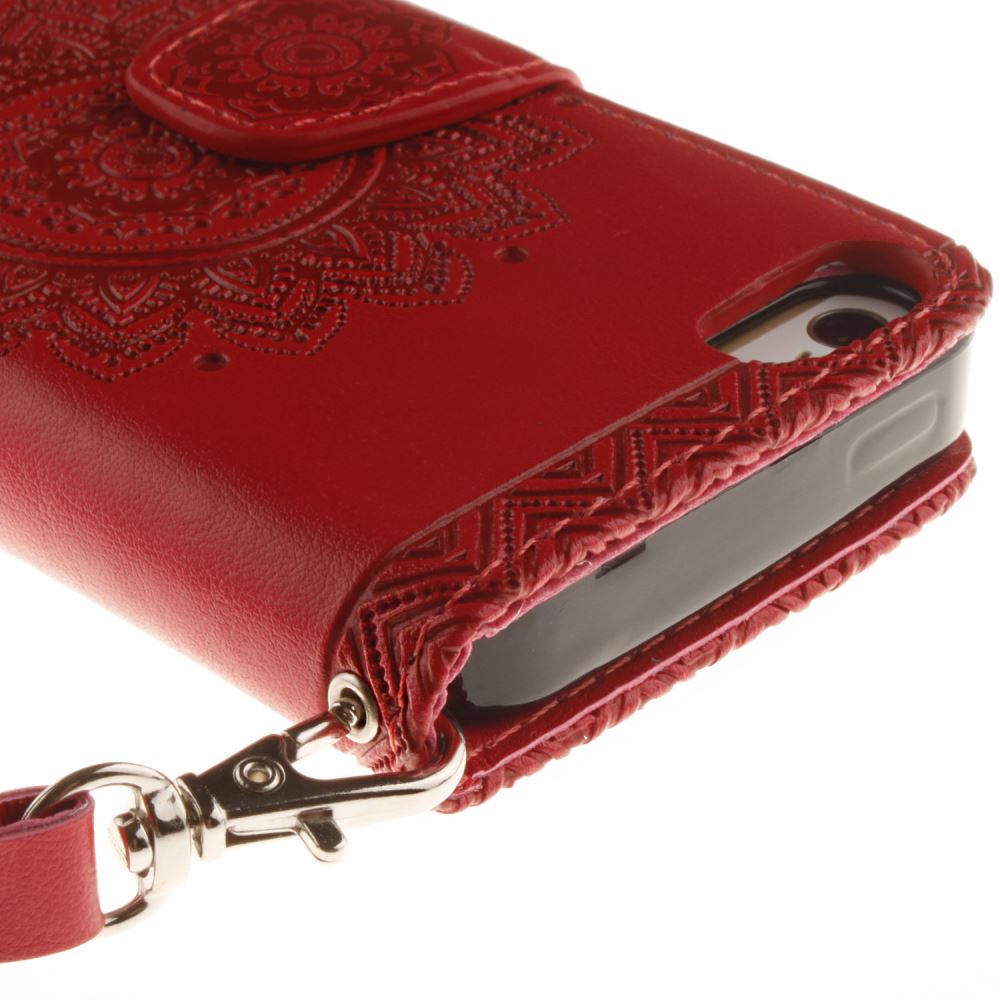 iPhone 5 5s SE printed ID wallet leather case iPhone 5 5s SE printed ID wallet leather case