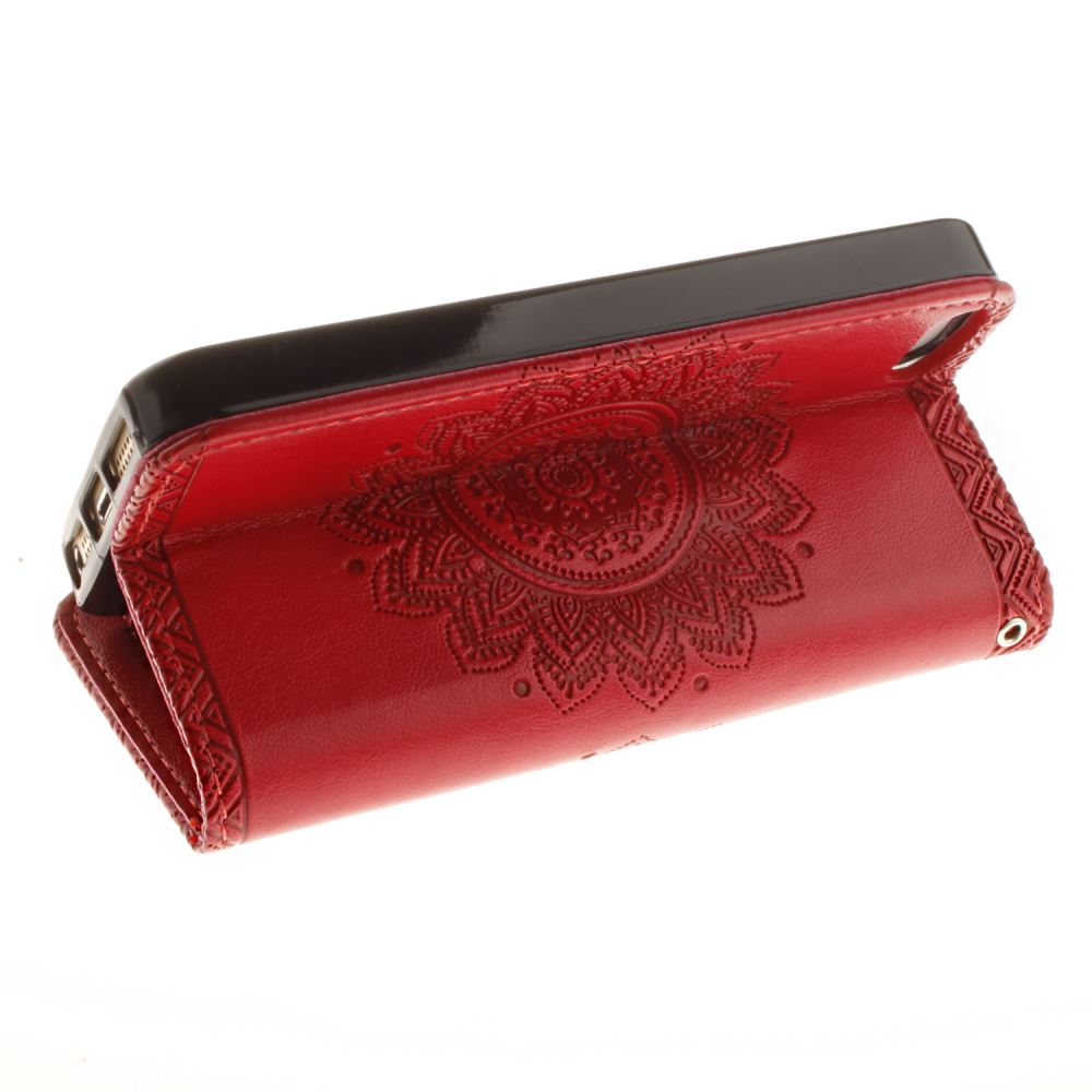 iPhone 5 5s SE printed ID wallet leather case iPhone 5 5s SE printed ID wallet leather case