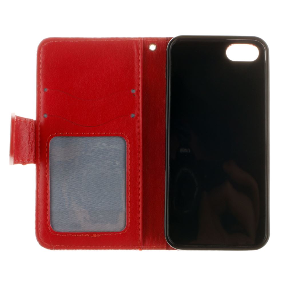 iPhone 5 5s SE printed ID wallet leather case iPhone 5 5s SE printed ID wallet leather case