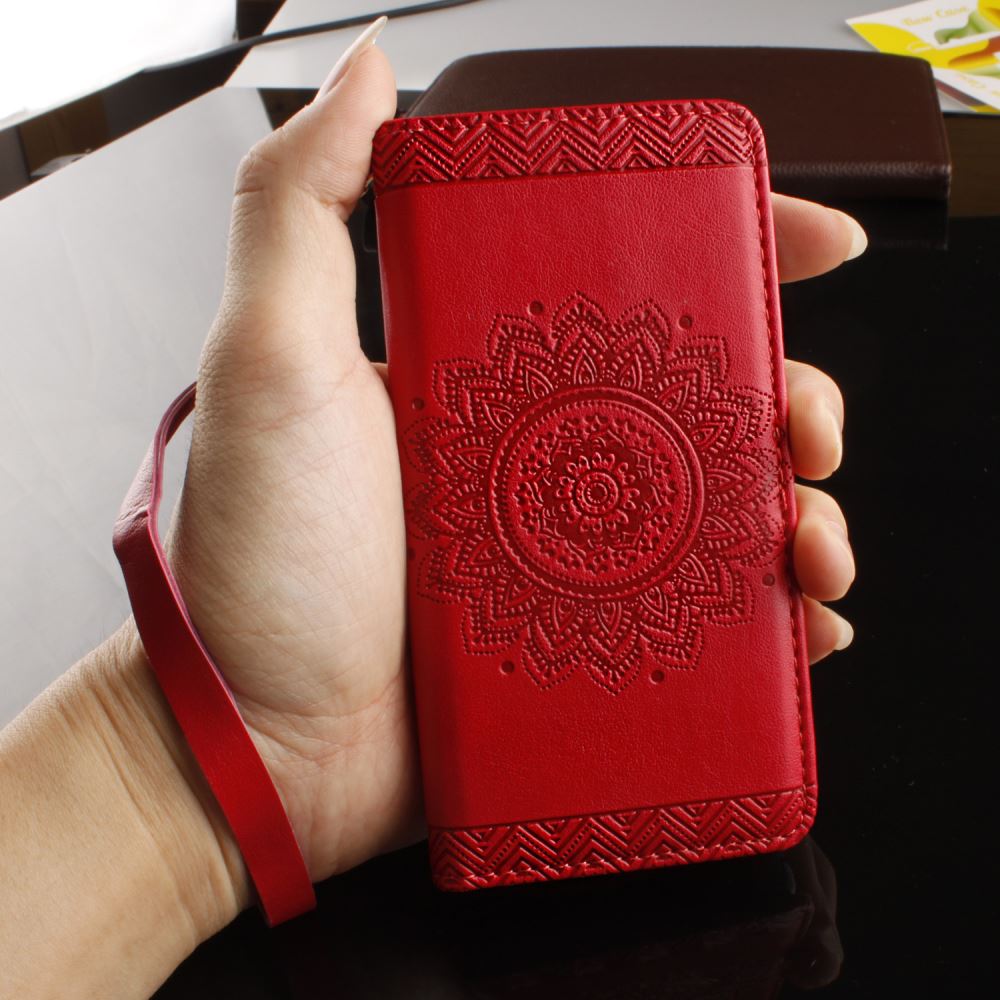 Galaxy S7 EDGE printed ID wallet leather case