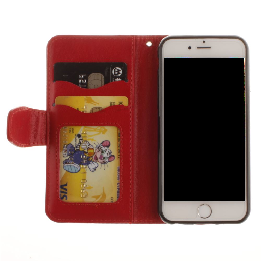 iPhone 6 6s printed ID wallet leather case iPhone 6 6s printed ID wallet leather case
