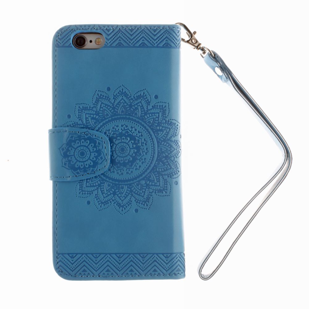 iPhone 6 6s printed ID wallet leather case