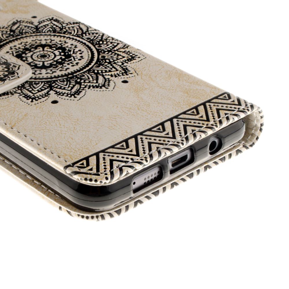 Galaxy A5 2016 printed ID wallet leather case