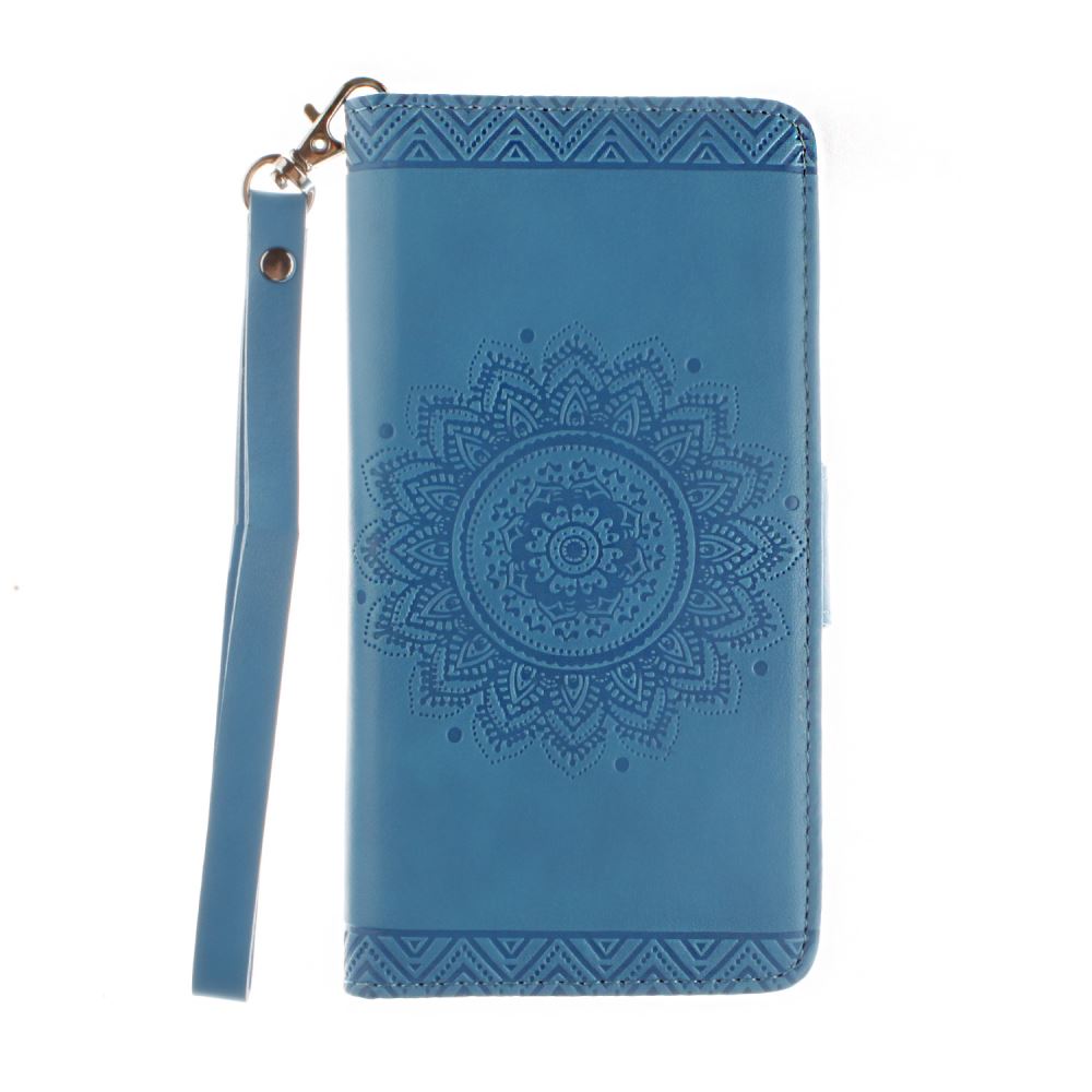 Galaxy A5 2016 printed ID wallet leather case