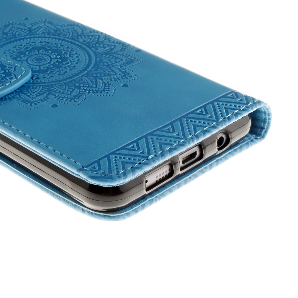 Galaxy A5 2016 printed ID wallet leather case