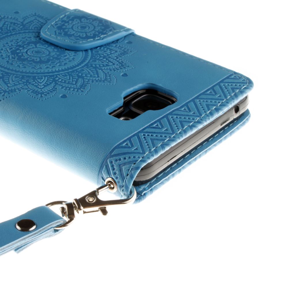Galaxy A5 2016 printed ID wallet leather case