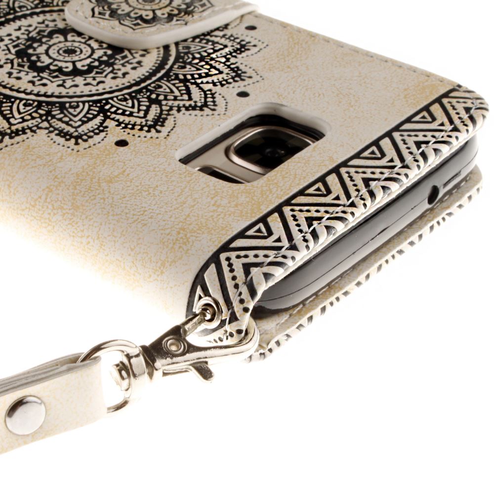 Galaxy S7 EDGE printed ID wallet leather case