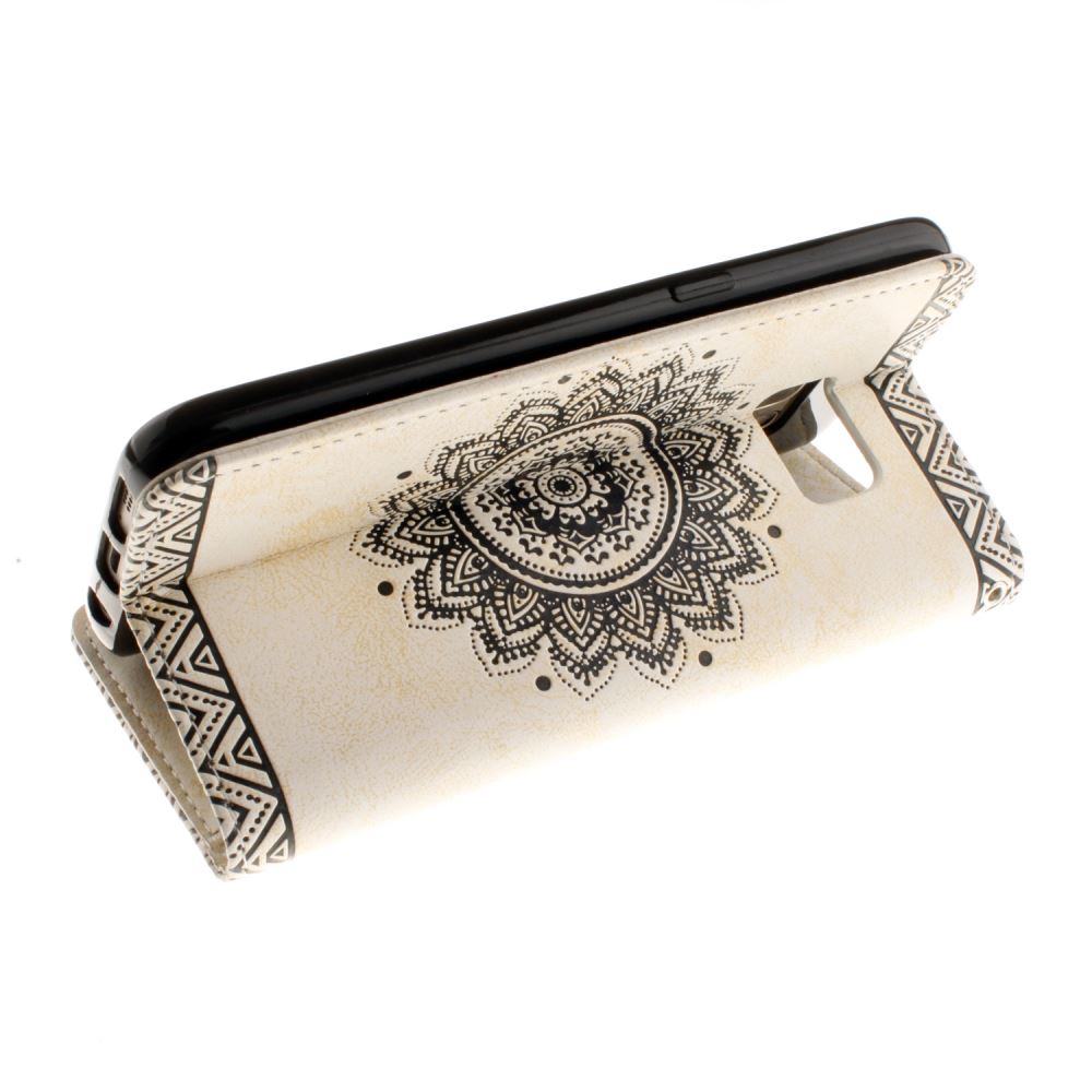Galaxy S7 EDGE printed ID wallet leather case