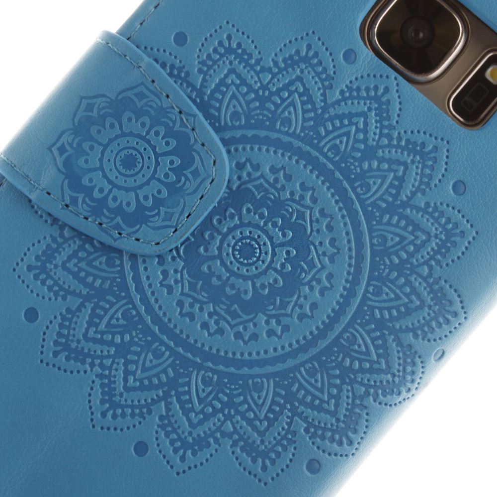 Galaxy S7 EDGE printed ID wallet leather case
