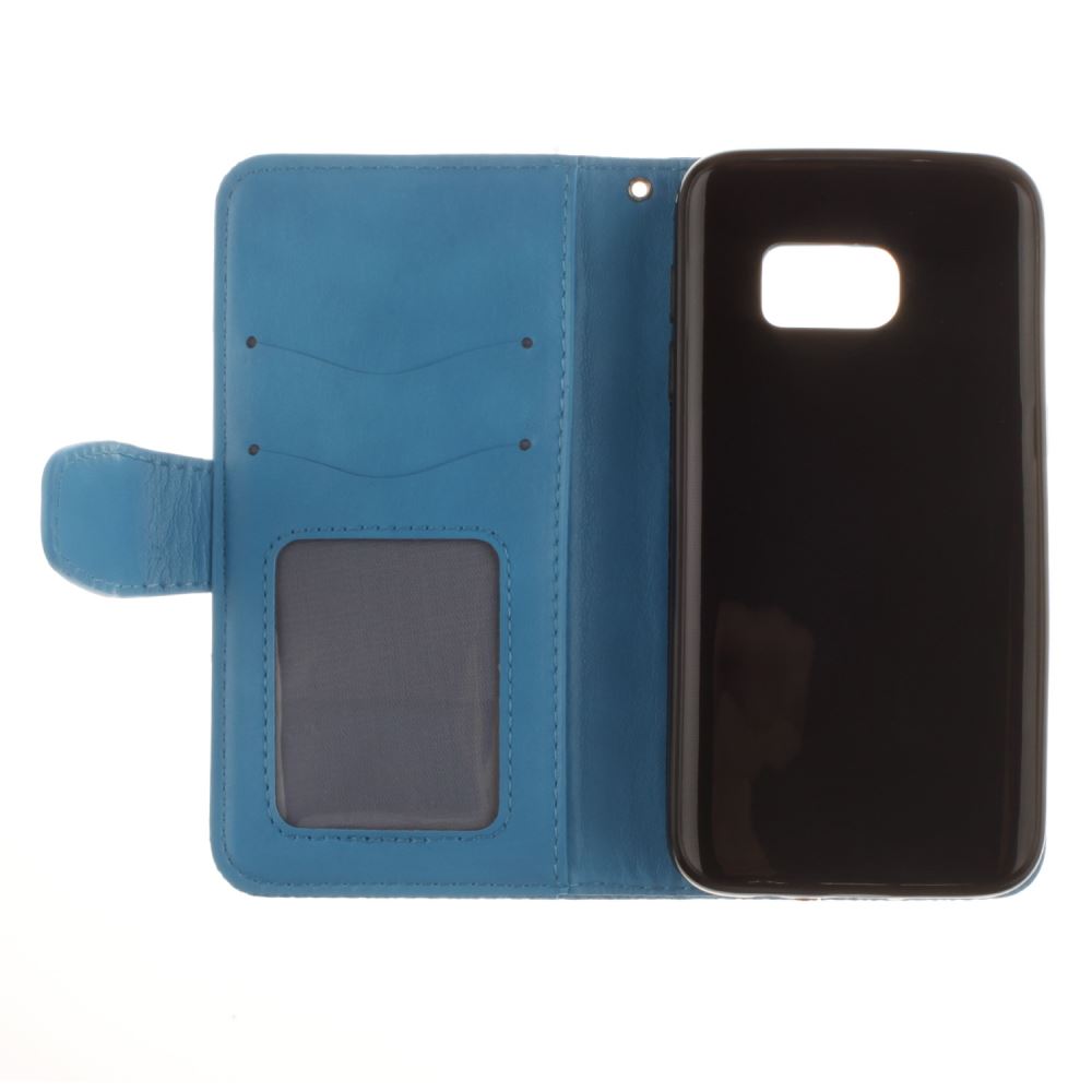 Galaxy S7 EDGE printed ID wallet leather case