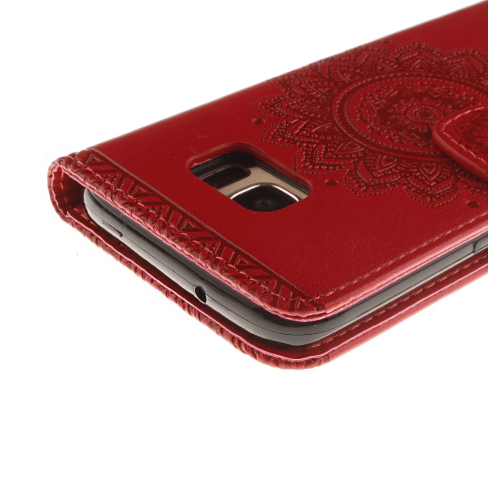 Galaxy S7 EDGE printed ID wallet leather case