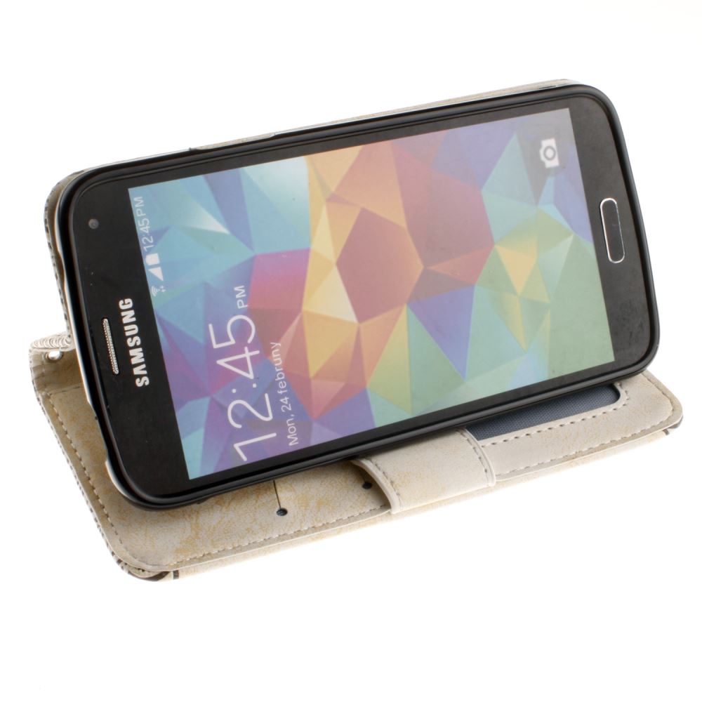Galaxy S5 printed ID wallet leather case Galaxy S5 printed ID wallet leather case
