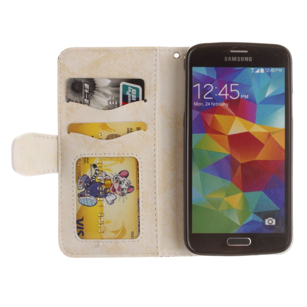 Galaxy S5 printed ID wallet leather case Galaxy S5 printed ID wallet leather case