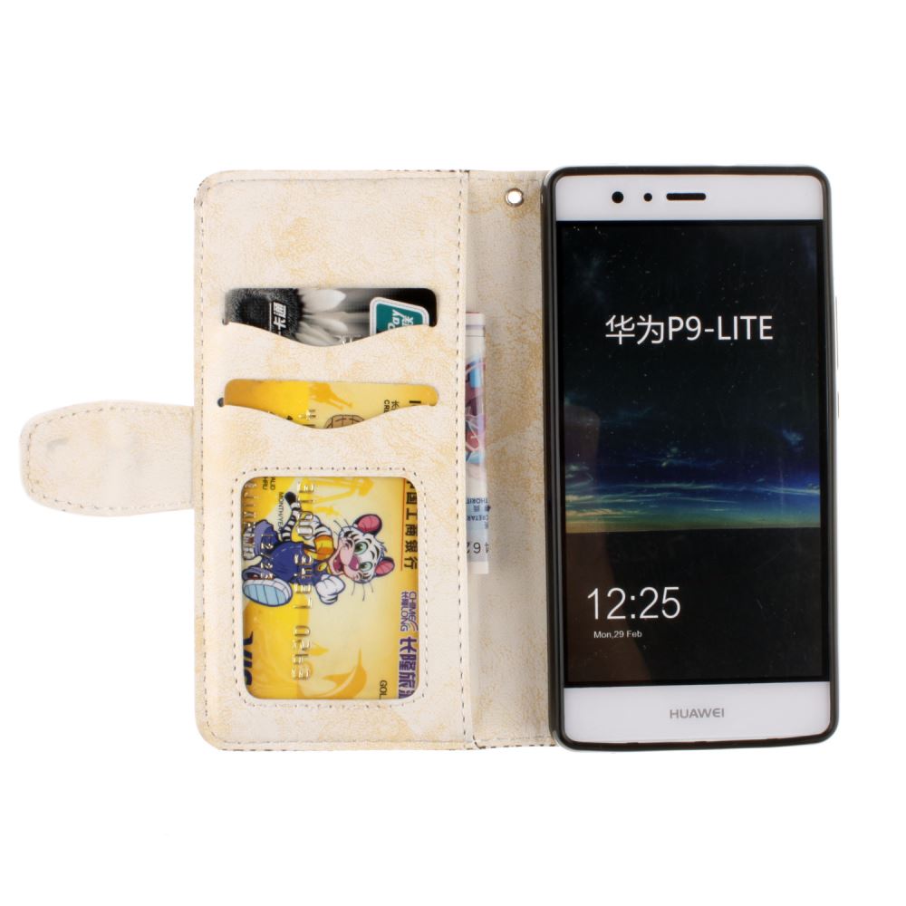 Huawei P9 LITE printed ID wallet leather case Huawei P9 LITE printed ID wallet leather case