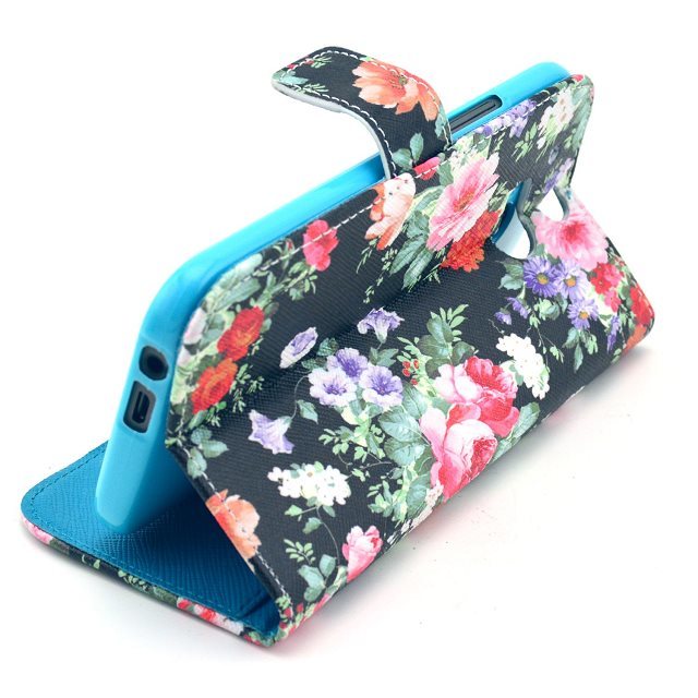 HTC M8 case wallet leather case printed