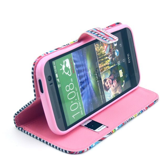 HTC M8 case wallet leather case printed HTC M8 case wallet leather case printed