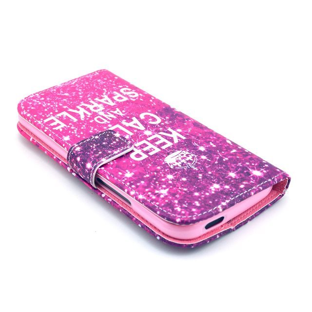 HTC M8 case wallet leather case printed