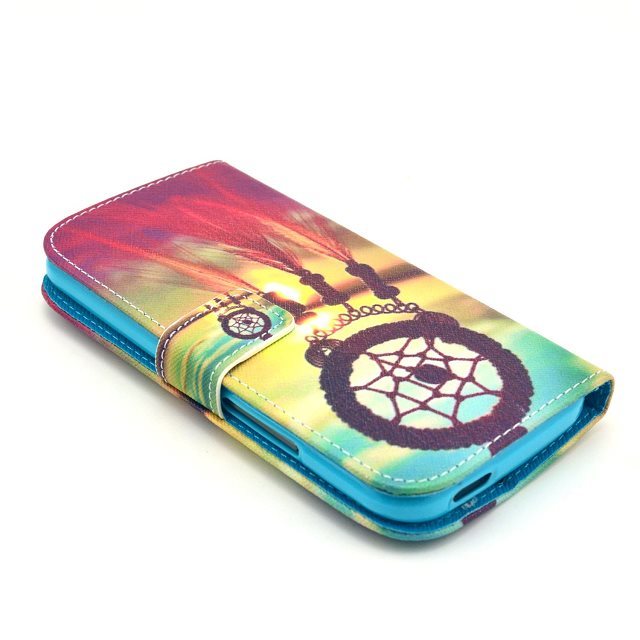 HTC M8 case wallet leather case printed