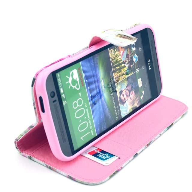 HTC M8 case wallet leather case printed HTC M8 case wallet leather case printed
