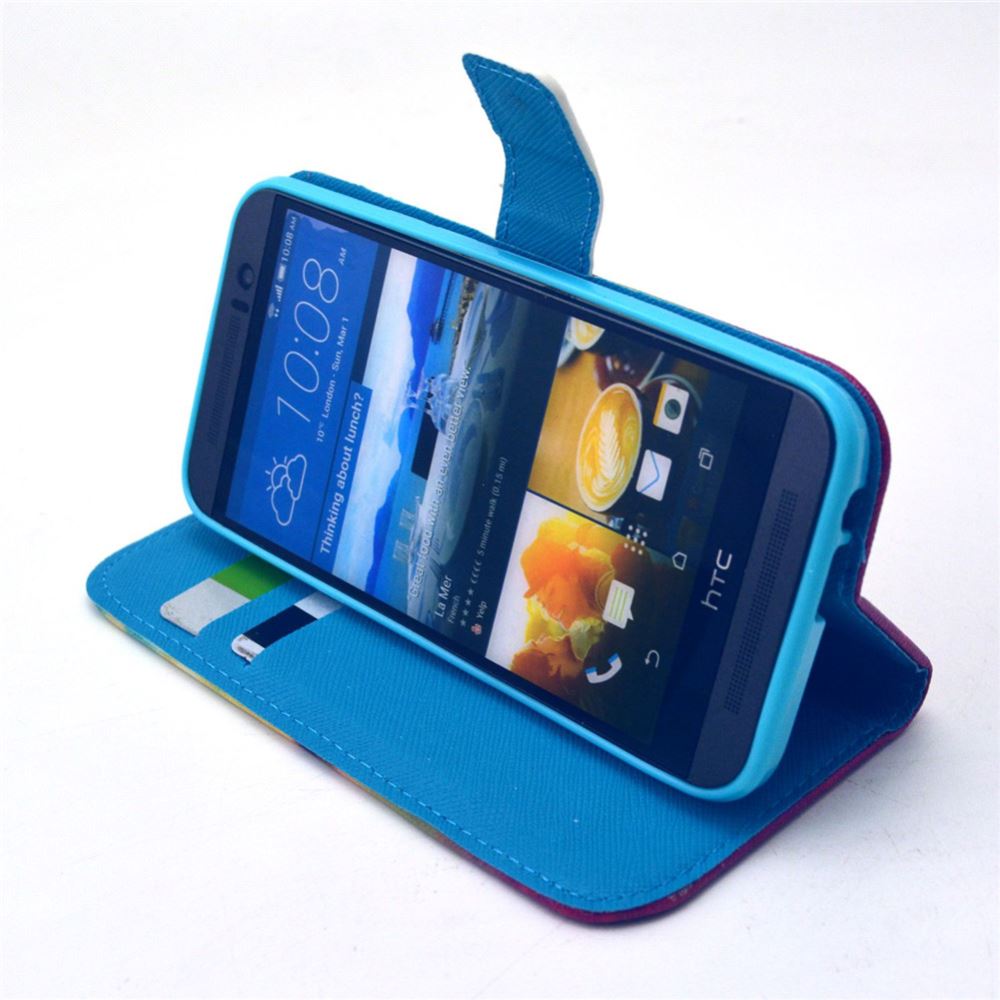 HTC M9 case wallet leather case printed HTC M9 case wallet leather case printed