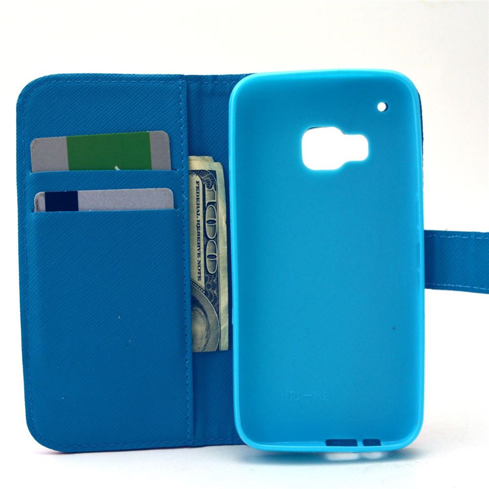 HTC M9 case wallet leather case printed HTC M9 case wallet leather case printed